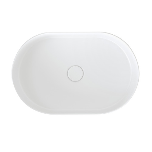 Kiora 500mm Pill Ceramic Above Counter Basin