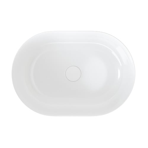 Sabina 485mm Oval Ceramic Above Counter Basin