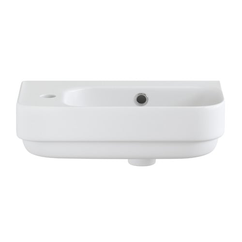 Sabina 450mm Gloss White Ceramic Wall Hung Basin