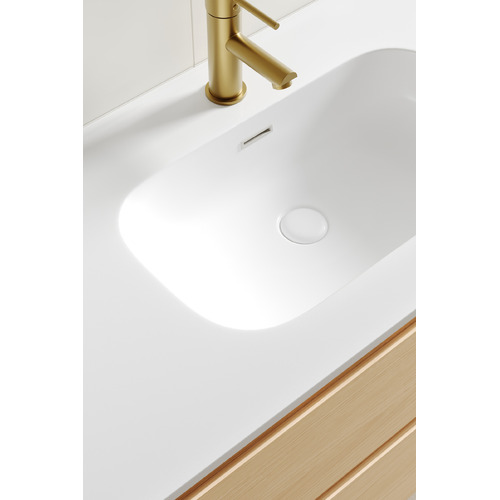 Havana 1200mm Wall Hung Single Vanity with Integrated Basin