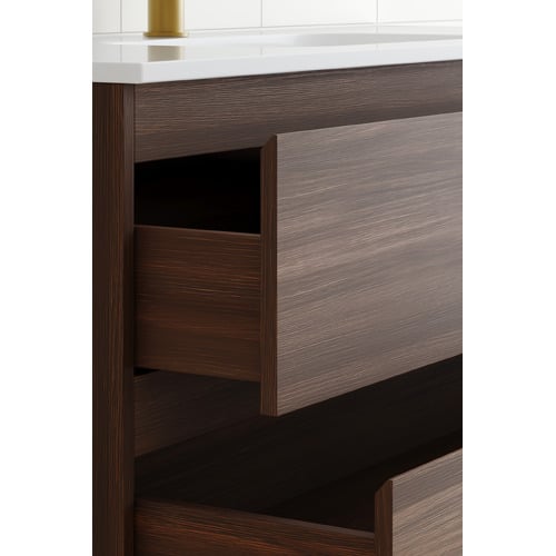 Havana 1200mm Wall Hung Single Vanity with Integrated Basin