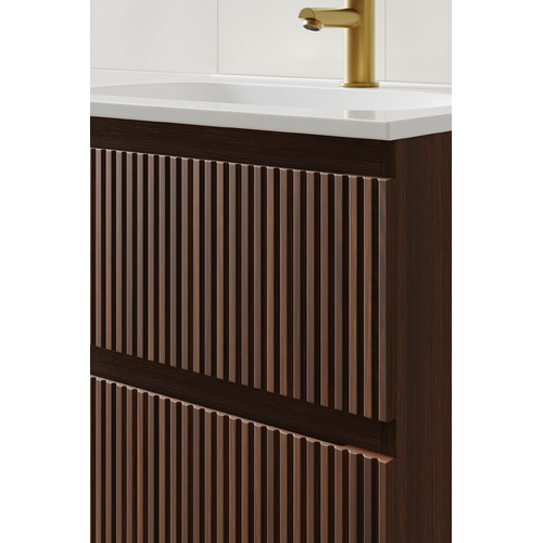 Panama 600mm Wall Hung Single Vanity with Integrated Basin