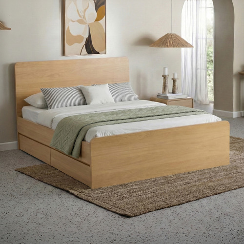 Meeka Bed Frame with Underbed Drawers