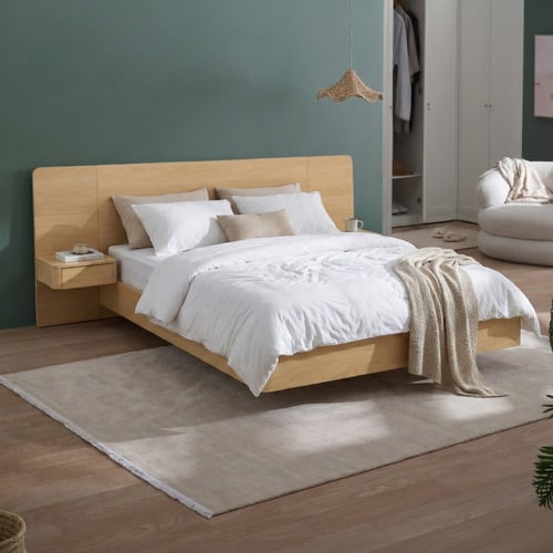 Rupert Queen Bed with Built-in Bedside Tables
