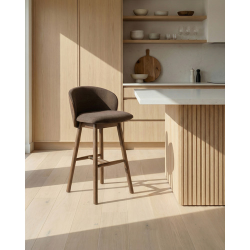 65cm Colby Upholstered Bar Stool