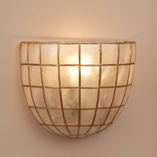 Ellidy Capiz Shell Wall Light