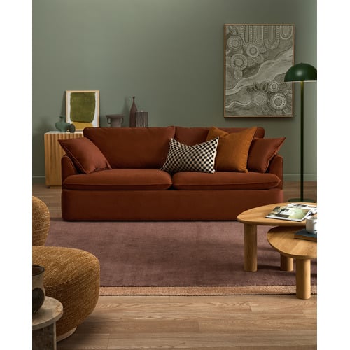 Softy Premium 3 Seater Queen Velvet Sofa Bed