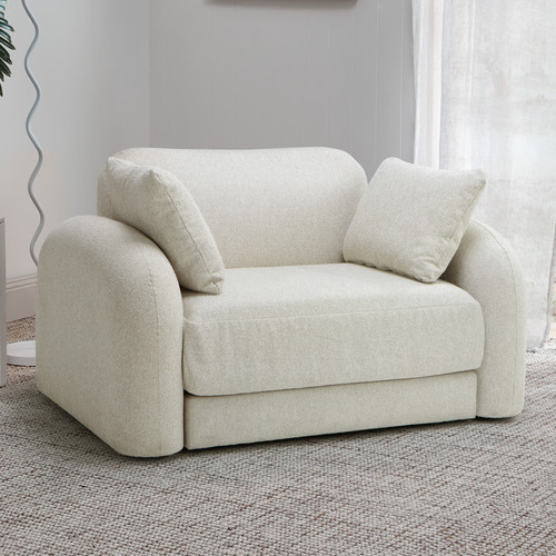 Georgia 1.5 Seater Single Boucle Sofa Bed