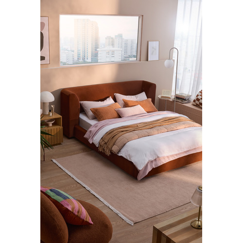Gala Velvet Queen Bed
