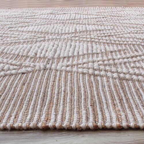 Sol Hand-Woven Jute & Wool Rug