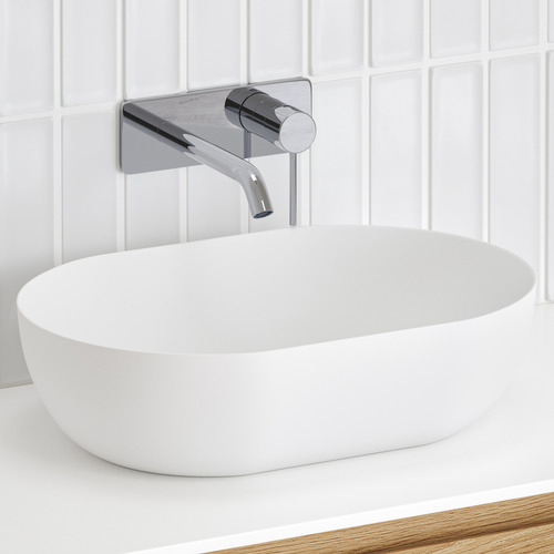 Sabina 485mm Pill Ceramic Above Counter Basin