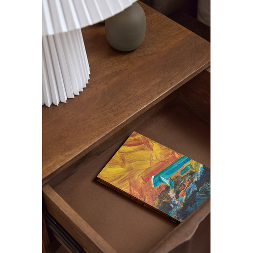 Hendry Mango Wood Bedside Table