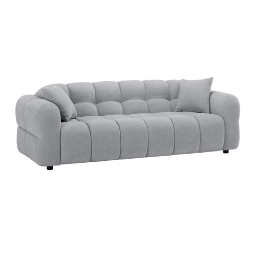Zara 3 Seater Chenille Sofa