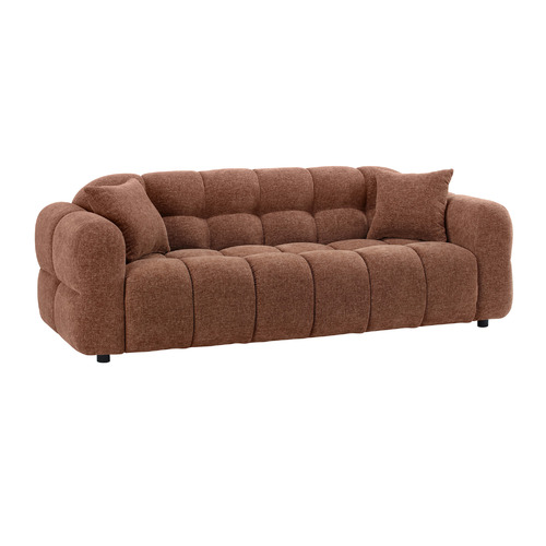 Zara 3 Seater Chenille Sofa