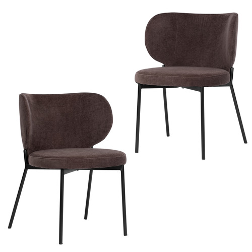 Cream Petra Upholstered Dining Chairs