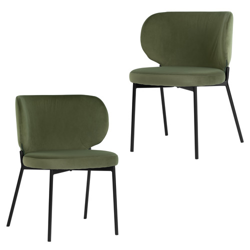 Cream Petra Upholstered Dining Chairs