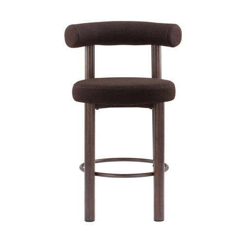 66.5cm Roselin Boucle Bar Stools