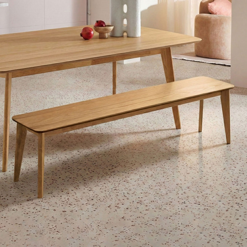 Larsen Rubberwood Dining Bench