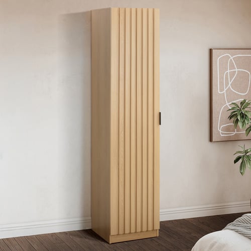 Hatty Slatted 1 Door Cupboard