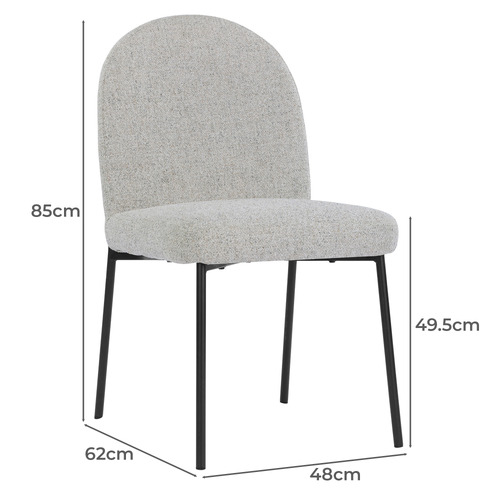 Herve Arch Upholstered Dining Chairs
