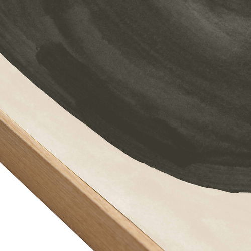 Olive Block Framed Canvas Wall Art