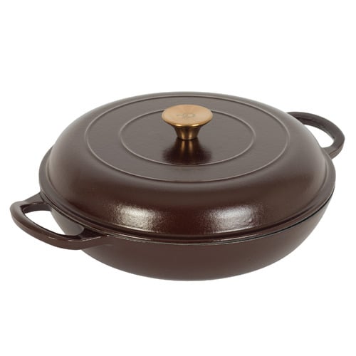3.5L Cast Iron French Pan
