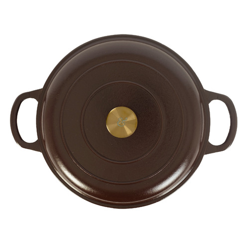 3.5L Cast Iron French Pan