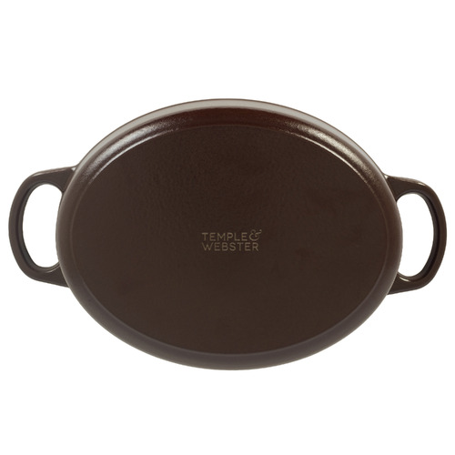 5.5L Oval Cast Iron Dutch Oven