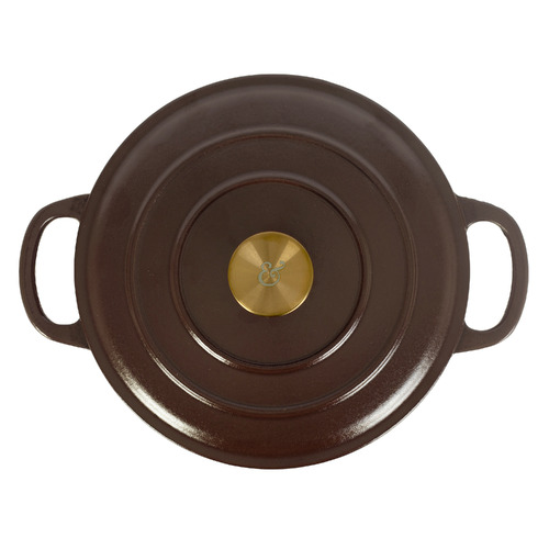 4.3L Round Cast Iron Dutch Oven