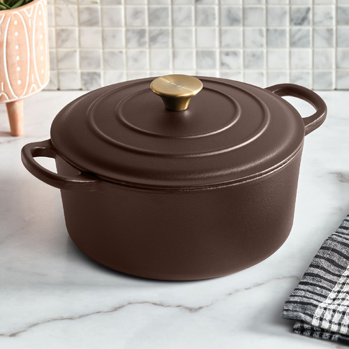 4.3L Round Cast Iron Dutch Oven