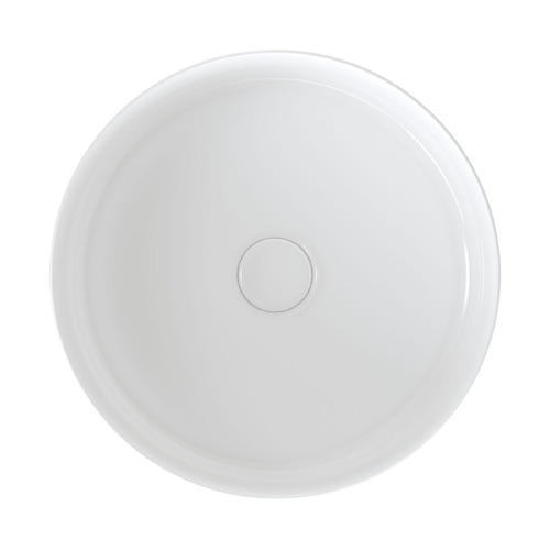Sabina 355mm White Round Ceramic Above Counter Basin