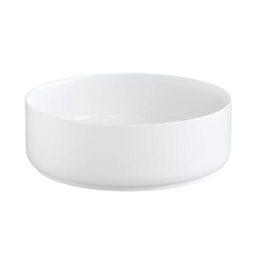Sabina 355mm White Round Ceramic Above Counter Basin