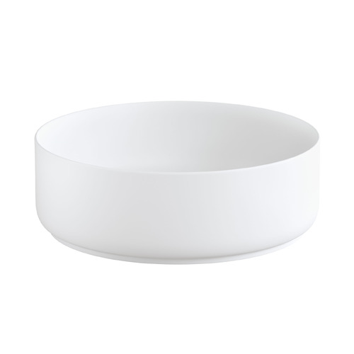 Sabina 355mm White Round Ceramic Above Counter Basin