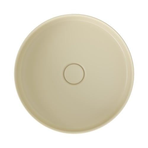 Sabina 355mm White Round Ceramic Above Counter Basin