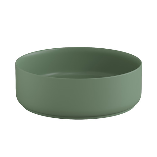 Sabina 355mm White Round Ceramic Above Counter Basin