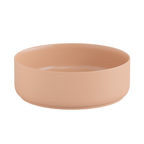 Sabina 355mm White Round Ceramic Above Counter Basin