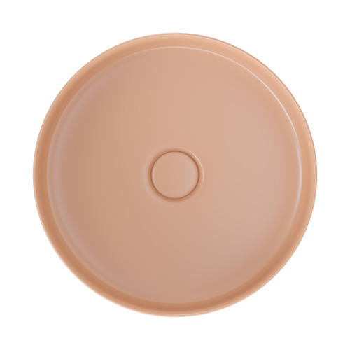Sabina 355mm White Round Ceramic Above Counter Basin