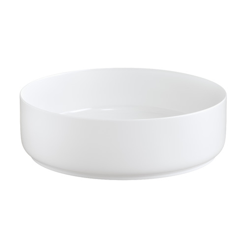 Sabina 400mm White Round Ceramic Above Counter Basin