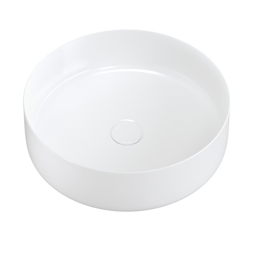 Sabina 400mm White Round Ceramic Above Counter Basin