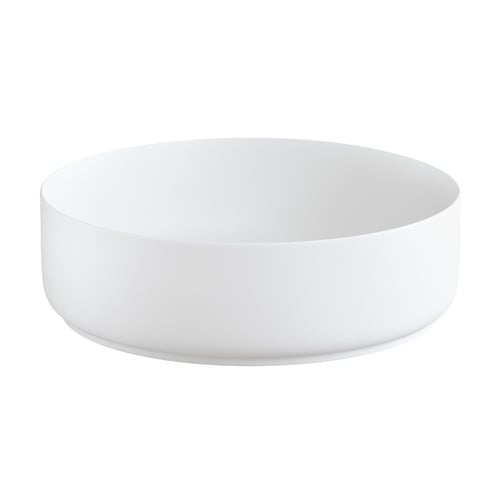 Sabina 400mm White Round Ceramic Above Counter Basin
