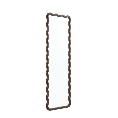 Ebba Wavy Timber Full Length Mirror