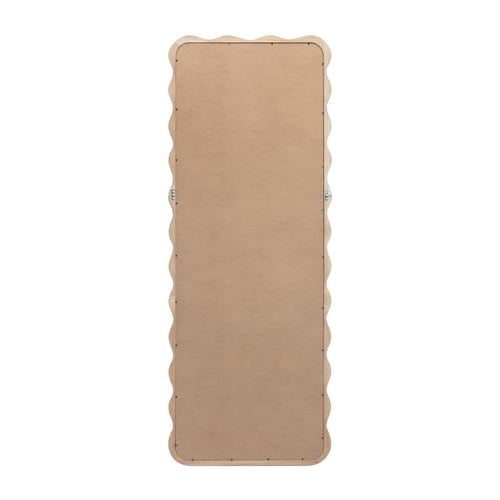 Ebba Wavy Timber Full Length Mirror