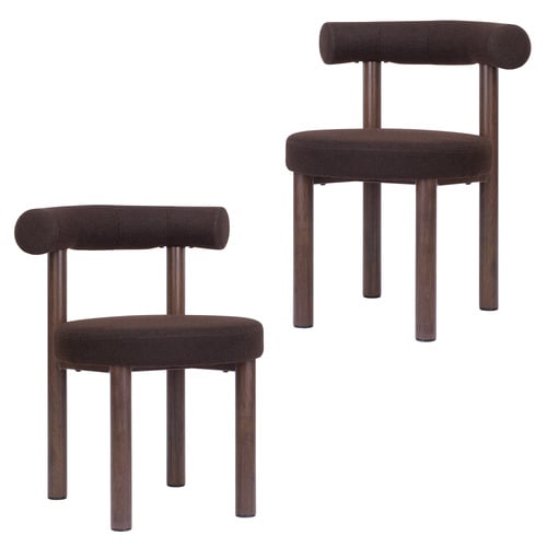 Roselin Boucle Dining Chairs
