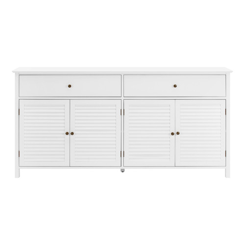 Nyla Coastal 4 Door 2 Drawer Buffet