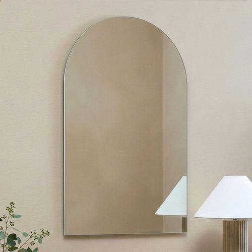 Tate Arched Frameless Wall Mirror