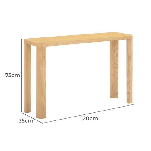 Ronan Oak Console Table