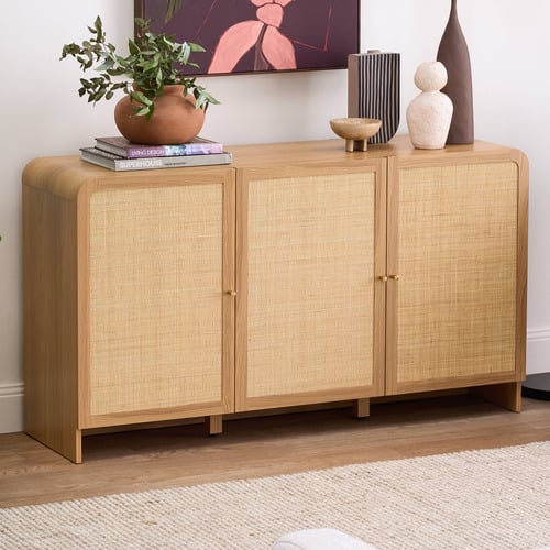 Maxine Rattan Sideboard