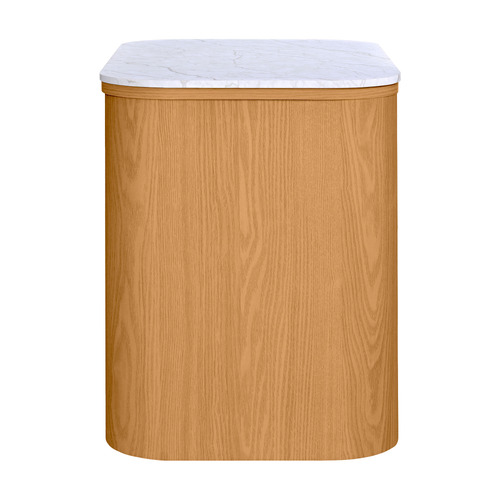 Carlton Faux Marble Bedside Table