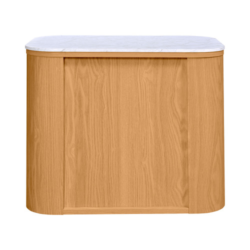 Carlton Faux Marble Bedside Table