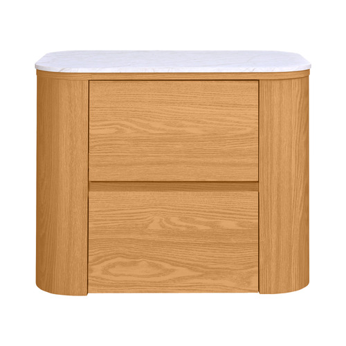 Carlton Faux Marble Bedside Table